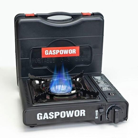 Tabletop 1 Burner Butane Camping Stove - Picture 2 of 2